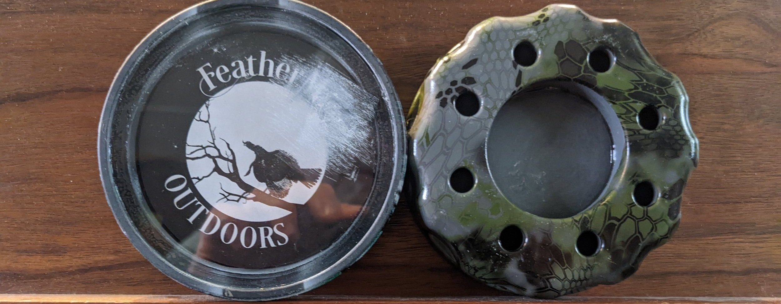 Handcrafted custom turkey call by Feather Moon Outdoors